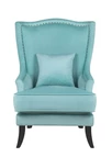 Кресло каминное Chester Turquoise