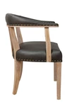 Стул в стиле ретро Tanner Genuine Brown Leather