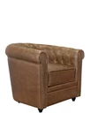 Кожаное кресло Karo Brown leather
