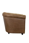 Кожаное кресло Karo Brown leather