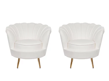 Комплект кресел ракушка Pearl Beige