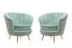 Комплект кресел ракушка Pearl Green
