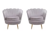Комплект кресел ракушка Pearl Grey