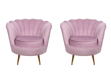Комплект кресел ракушка Pearl Pink