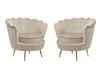 Комплект кресел ракушка Pearl Taupe