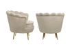 Комплект кресел ракушка Pearl Taupe