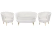 Комплект кресел и дивана ракушка Pearl Double Beige
