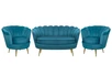 Комплект кресел и дивана ракушка Pearl Double Marine