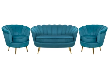 Комплект кресел и дивана ракушка Pearl Double Marine