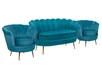 Комплект кресел и дивана ракушка Pearl Double Marine