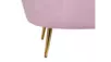 Комплект кресел и дивана ракушка Pearl Double Pink