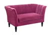 Дизайнерский двухместный диван Dalena Violet