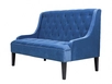Прямой двухместный американский диван Sommet синий
