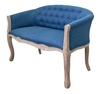 Диван французский стиль Kandy Double Blue светло серый