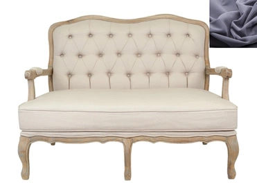 Прямой диван модерн Yareli цвет серый