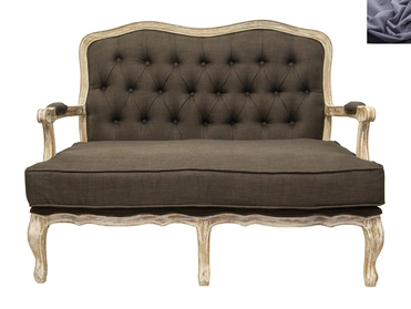 Прямой диван модерн Yareli Brown V2 серый