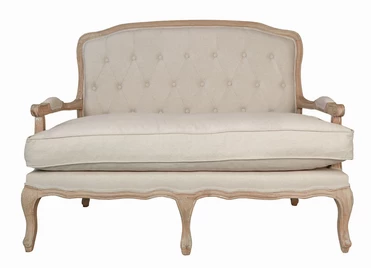 Прямой диван модерн Yareli Beige V2 бежевый