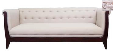 Классический диван Delvin розовый