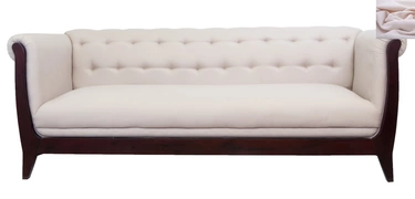 Классический диван Delvin розовый