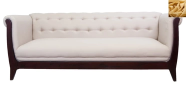 Классический диван Delvin цвет желтый