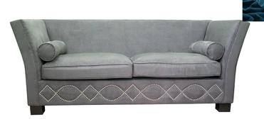 Диван арт-деко Volte Blue цвет синий