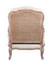 Мягкое полукресло с подлокотниками Niro Rattan Beige