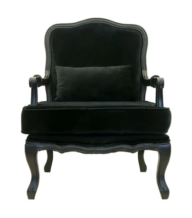 Мягкое полукресло с подлокотниками Nitro Black