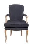 Мягкое полукресло с подлокотниками Anver Oak Grey