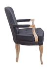 Мягкое полукресло с подлокотниками Anver Oak Grey
