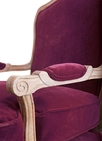 Полу кресло модерн Nitro фиолетовое