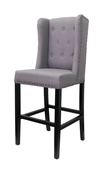 Дизайнерский барный стул Skipton Grey V2