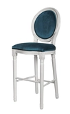 Дизайнерский барный стул Filon Blue and White
