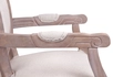 Мягкий стул с подлокотниками Volker Arm Beige V2