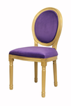 Стул для кафе Volker Violet Gold