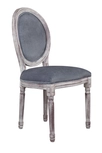 Дизайнерский обеденный стул модерн Volker Old Grey V3