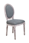 Дизайнерский обеденный стул модерн Volker Old Grey V2