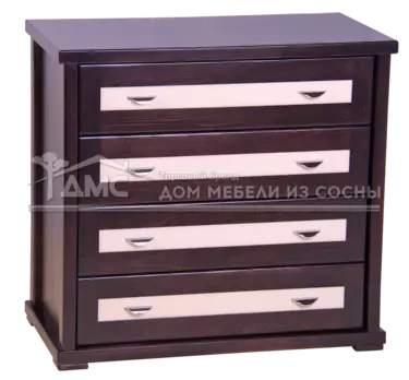Комод с 4 ящиками массив сосны Премьер