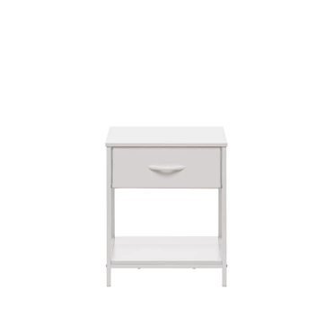 Комод Leset Линкс с ящиком и полкой, Каркас Белый, ящики Белые