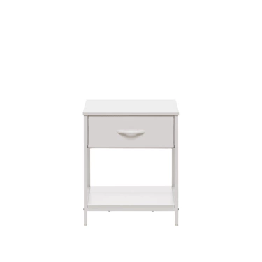 Комод Leset Линкс с ящиком и полкой, Каркас Белый, ящики Белые