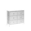 Комод Leset Нирита/Хайди, 6 ящиков, Белый
