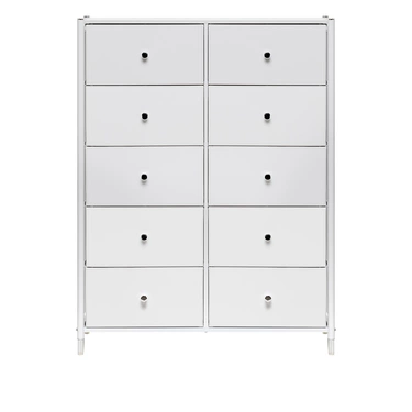 Комод Leset Нирита/Хайди, 10 ящиков, Белый