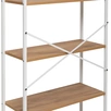 Стеллаж Leset Стилвуд 24 широкий, 4 полки