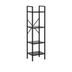 Стеллаж Leset Стилвуд 14 узкий, 4 полки