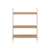 Стеллаж Leset Стилвуд 23 широкий, 3 полки