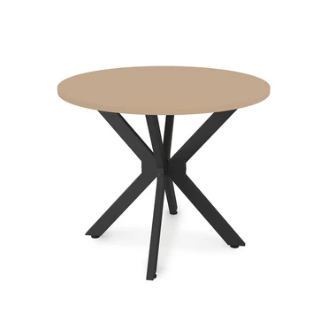 Стол BORN mokko/черный 21BORN-R.900