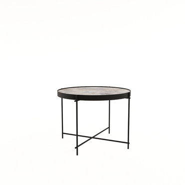 Стол журнальный круглый MAGIC basalt/черный 21MAGIC.006