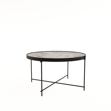 Стол журнальный круглый MAGIC basalt/черный 21MAGIC.008