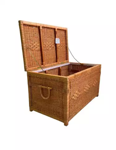 Сундук большой плетеный