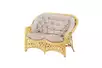 Диван 2-местный Черчилль, подушка светлая