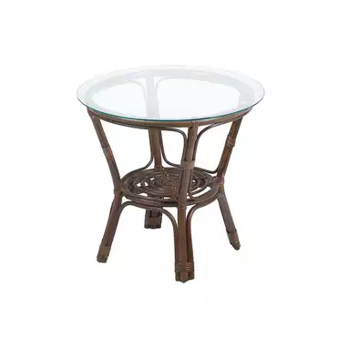 Стол из натурального ротанга Багама, круглый